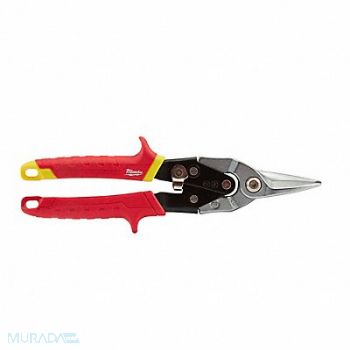 MILWAUKEE Aviation Snip Straight 5 Cutting Length, 437K21
