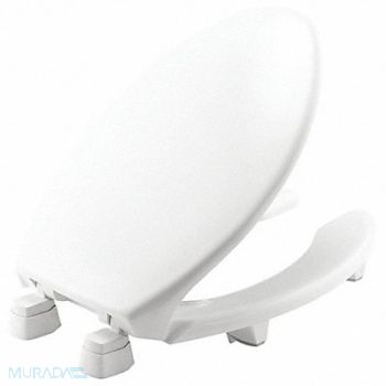 BEMIS Toilet Seat Elongated Bowl Open Front, 437T28