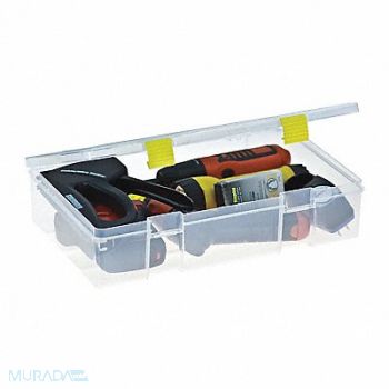 PLANO MOLDING Storage Box ProLatch Clear 3 1/4 in, 437T92