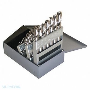 CLEVELAND Screw Machine Drill Bit Set 29pc HSS, 439K50