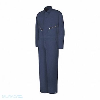 RED KAP Navy Insulated Coverall, 43C063