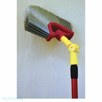 BRUSKE PRODUCTS CobWeb Brush/Adapter 10 ft Telescopic, 43CK98