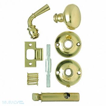 WRIGHT PRODUCTS Screen Door Mortise Brass, 43CW58