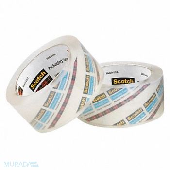 SCOTCH Heavy Duty Packaging Tape Clear PK18, 43FZ63