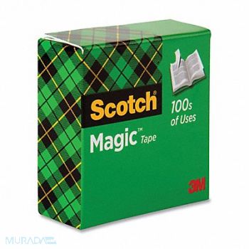 Office Tape 108 ft 1/2in 2.3mil Acetate, 43GA14