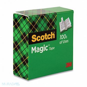 3M Office Tape 216 ft 3/4 in 2.3 mil, 43GA18