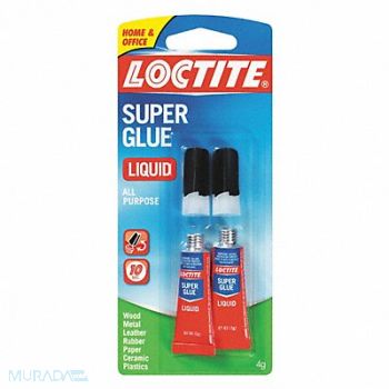 LOCTITE Super Glue Liquid PK2, 43GA77