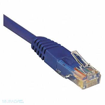 TRIPP LITE Molded Patch Cable Cat5E 10 ft Blue, 43GD22