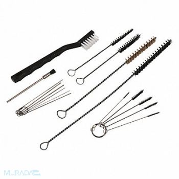 JET Pneumatic Spray Gun 17 Pc Cleaning Kit, 43GK37