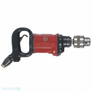 CHICAGO PNEUMATIC Drill Air-Powered D-Handle 5/8 in, 43HY33