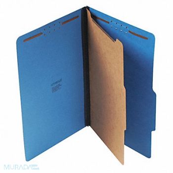 UNIVERSAL Classification Folder Legal Blue PK10, 43KP27