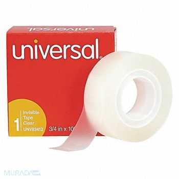 UNIVERSAL Invisible Tape 3/4 x1000 1 Core PK12, 43KR34