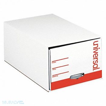 UNIVERSAL Storage Box Drawer File 12x24x10 PK6, 43KT04