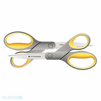 WESTCOTT Titanium Bonded Scissors 8 Strght PK2, 43KW51