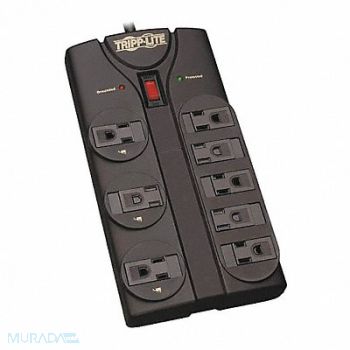 TRIPP LITE Surge 8 Outlet 8ft cord 1440J Black, 43LH59