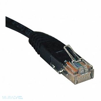 TRIPP LITE Cat5e Cable Molded RJ45 M/M Black 6ft, 43LR40