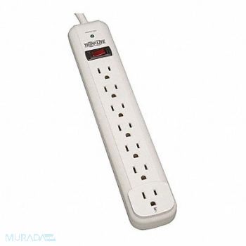 TRIPP LITE Surge 6ft cord 7 outlet 1080J Transfrm, 43MF19