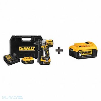DEWALT Drill Kit Cordless 2000 RPM 20V DC, 43NF71