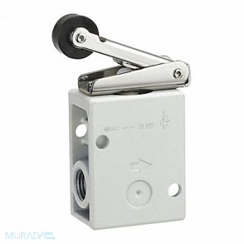 SMC Mechanical Valve 2/3 Port Side Mount, 43NF98