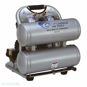 CALIFORNIA AIR TOOLS Portable Air Compressor 2 HP 4.6 gal., 43NU47