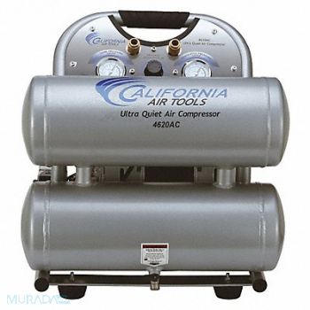 CALIFORNIA AIR TOOLS Air Compressor 4.6 gal 2.0 HP, 43NU49