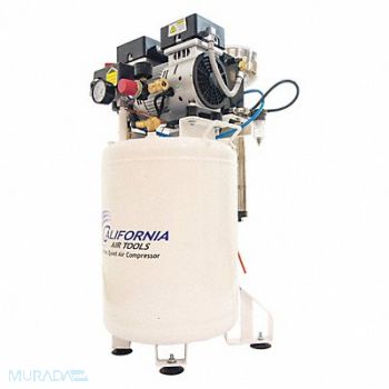 CALIFORNIA AIR TOOLS Quiet w/Air Dryer Auto Drain 1HP 10 gal., 43NU67