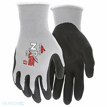 MEMPHIS Gloves Coated Knit Medium Black PK12, 43PE23