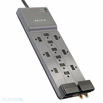 BELKIN Surge 12 Outlet 8 ft Cord, 43RN83