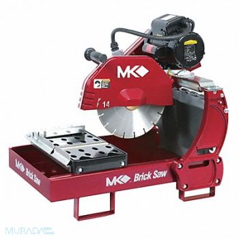 MK DIAMOND PRODUCTS Brick Saw 14 1-1/2 HP, 43RX92