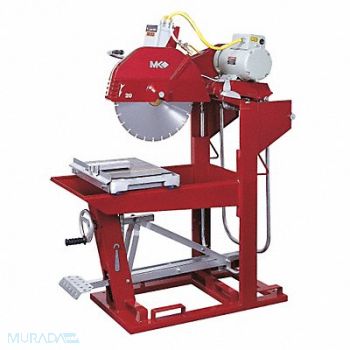 MK DIAMOND PRODUCTS Block Saw 230V 3-Phase 14 7-1/2 HP, 43RY16