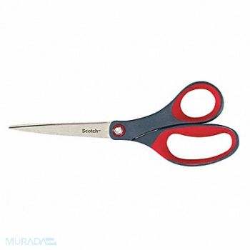 SCOTCH Precision Scissors 8 Red/Gray, 43WA19
