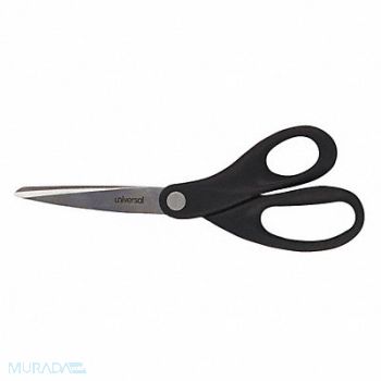 UNIVERSAL Scissors 8 Straight Stainless Steel, 43WA95