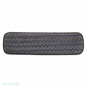 RUBBERMAID COMMERCIAL PRODUCTS Mop Pad Gray Microfiber, 43WX29