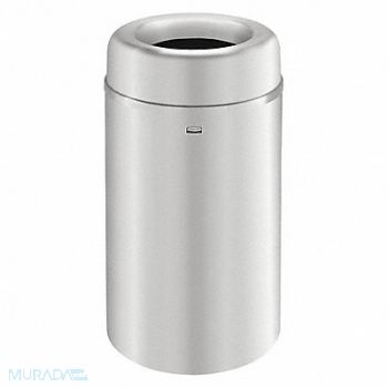 RUBBERMAID COMMERCIAL PRODUCTS Trash Can 30 gal 35-3/4 H Natural, 43WY88