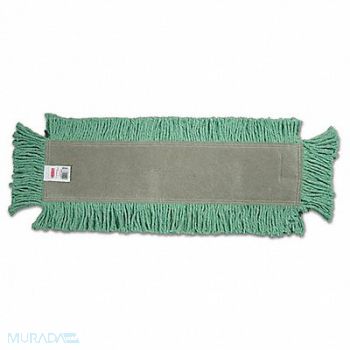 RUBBERMAID COMMERCIAL PRODUCTS Disposable Dust Mop Green Cotton, 43XA28
