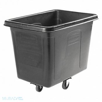 RUBBERMAID COMMERCIAL PRODUCTS Cube Truck 16 cu ft w/Quiet Caster, 43XC26