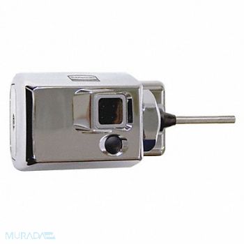 RUBBERMAID COMMERCIAL PRODUCTS Auto Flush Toilet Side Mount Chrome, 43XC81