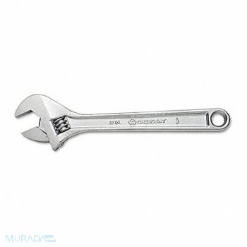 CRESCENT Adjustable Wrench 12 Chrome Carded, 43XJ67