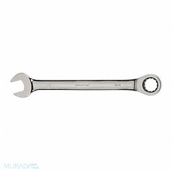 WILLIAMS Combo Ratchet Wrench 9/16 Hi-Polish, 58XD02