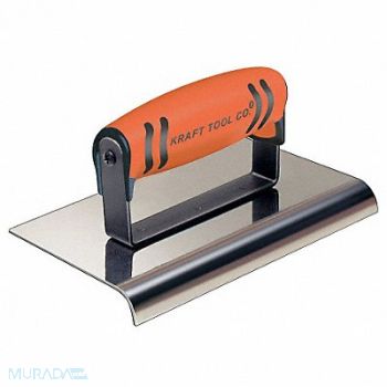 KRAFT TOOL Sidewalk Edger SS/ProForm 5/8 in Radius, 43Y518