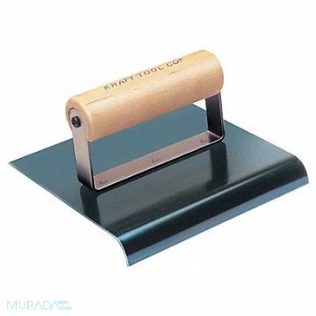 KRAFT TOOL Sidewalk Edger Blue Stl/Wood 5/8 Radius, 43Y522