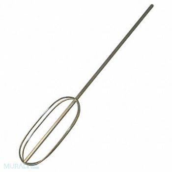 KRAFT TOOL Mixer 7/16 in Shaft 5 x 26 in Oval, 43Y526