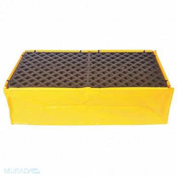 ULTRATECH Drum Spill Containment Pallet W/Drain, 43Y749