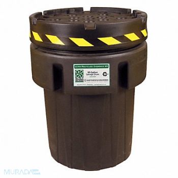 ULTRATECH Overpack Drum Black 0.145in, 43Y773