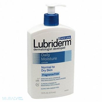 LUBRIDERM Hand and Body Lotion Bottle 16 oz PK12, 43Y802