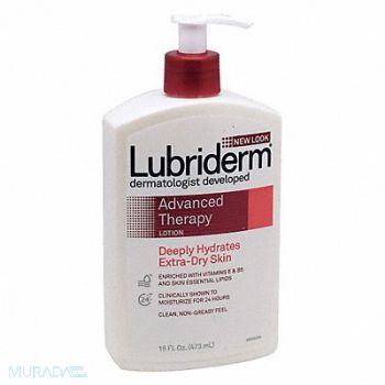 LUBRIDERM Hand and Body Lotion Bottle 16 oz PK12, 43Y806