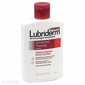 LUBRIDERM Hand and Body Lotion Bottle 6 oz PK12, 43Y807