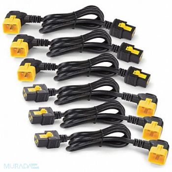 APC BY SCHNEIDER ELECTRIC Power Cord IEC 320 C19 IEC C19 4 ft PK6, 43Y967