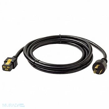 APC BY SCHNEIDER ELECTRIC Power Cord L5-20P IEC C19 10 ft Blk 20A, 43Y972