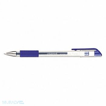 UNIVERSAL Ballpoint Pen Gel Medium Blue PK12, 43YH05